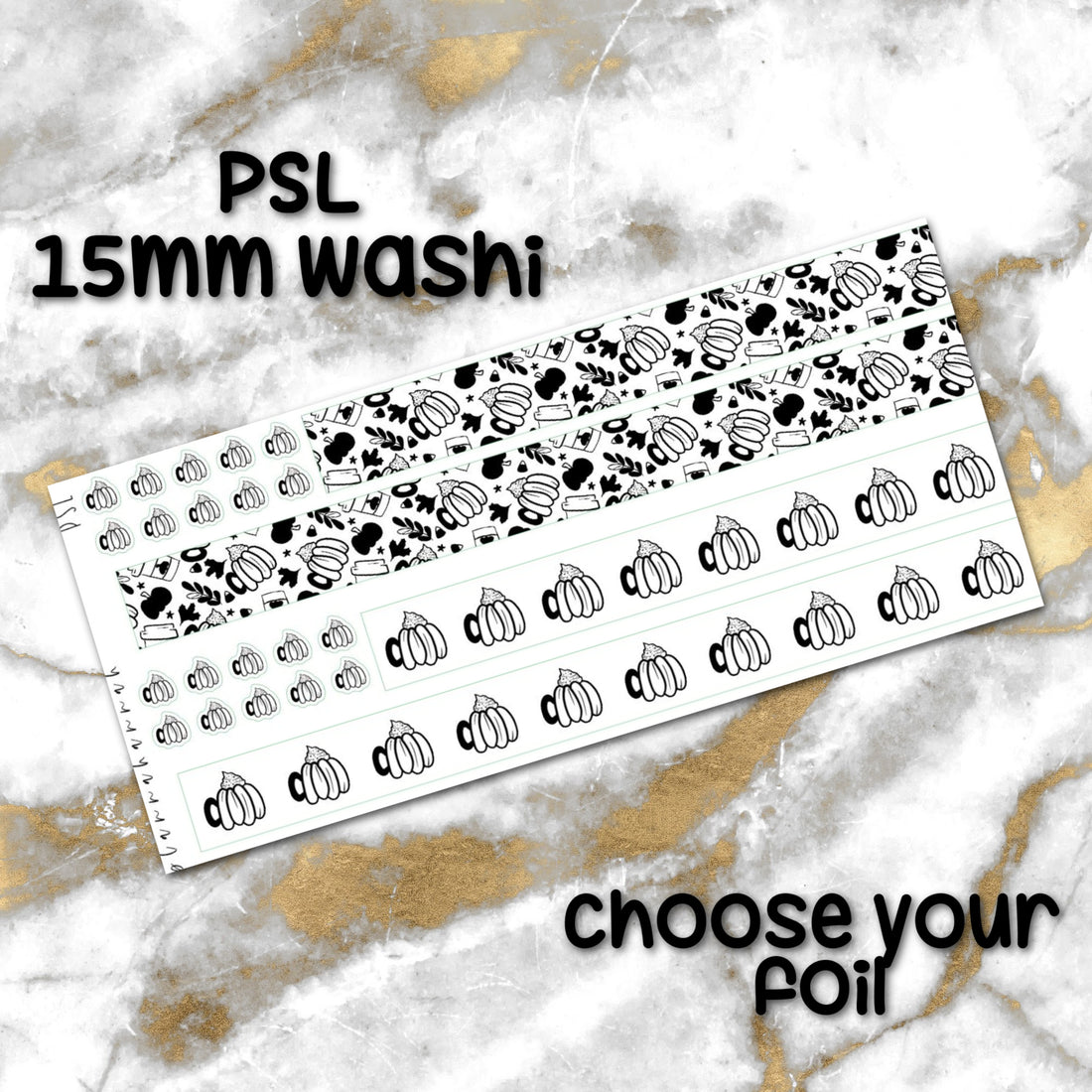 PSL | 15mm Halloween Washi Overlay