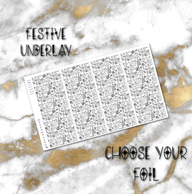 Festive | Foiled Holiday Underlays