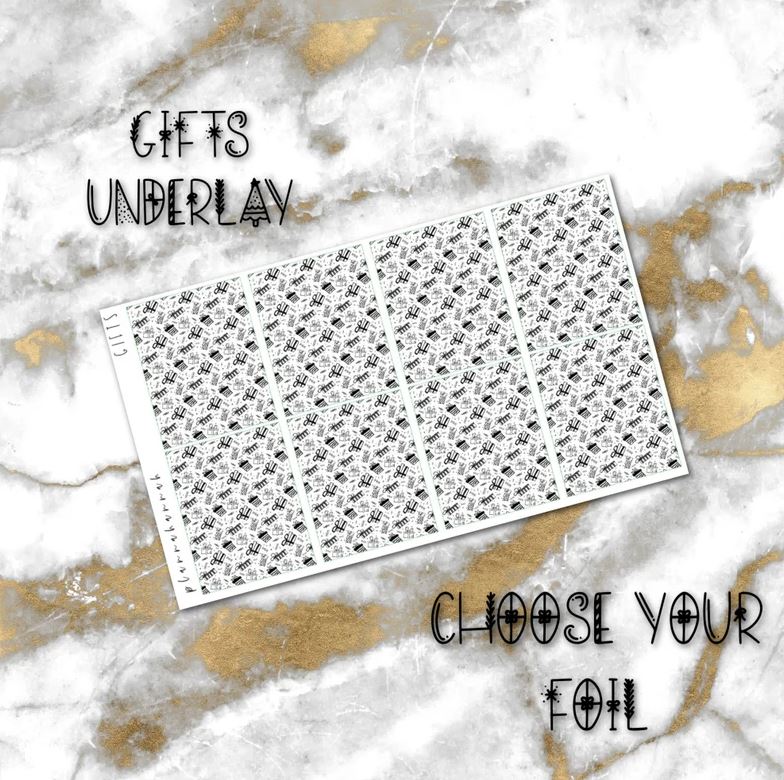 Gifts | Foiled Holiday Underlays
