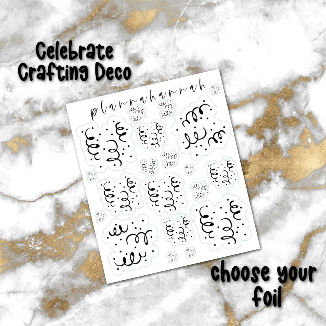 Celebrate | Foiled Crafting Deco