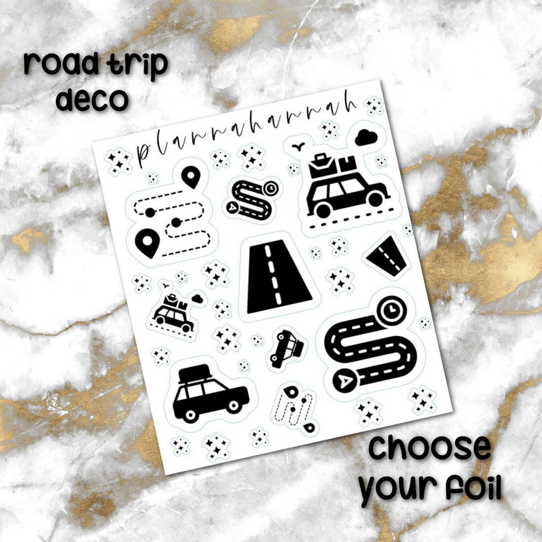 Road Trip | Foiled Journal Deco