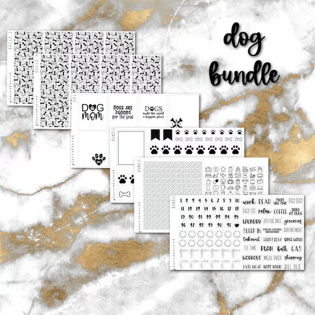 Dog Bundle | Foiled Sticker Bundle