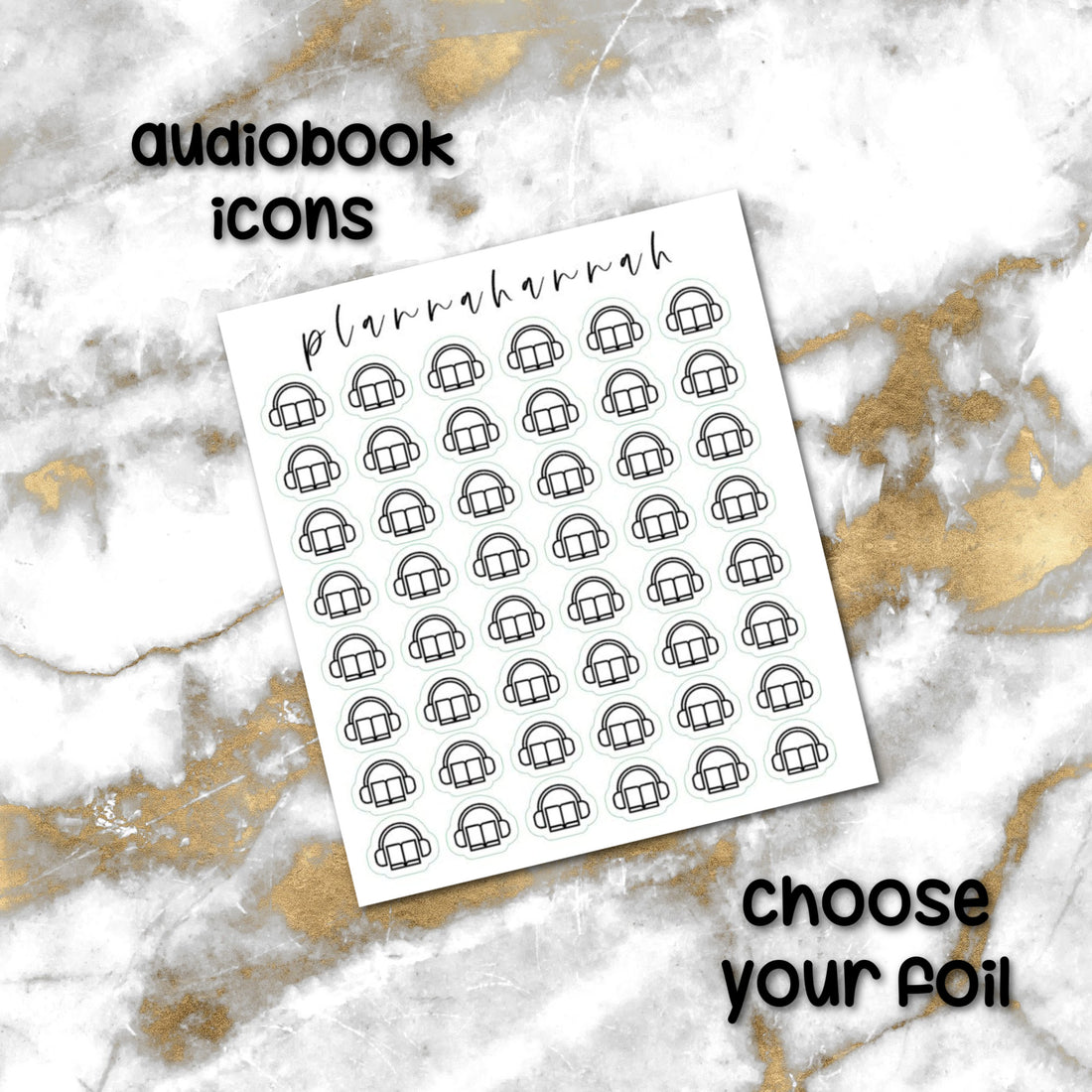 Audiobook | Foiled Icon