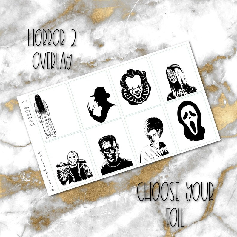 Horror 2 | Foiled Halloween Overlay