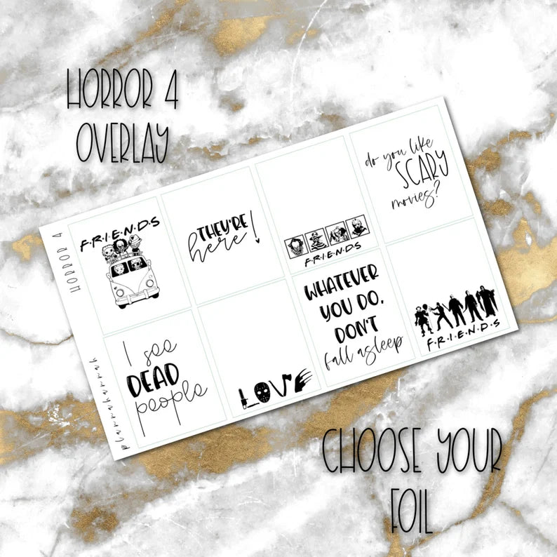Horror 4 | Foiled Halloween Overlay