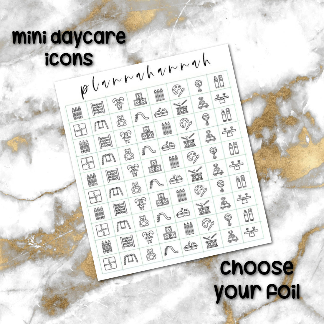 Mini Daycare | Foiled Icon