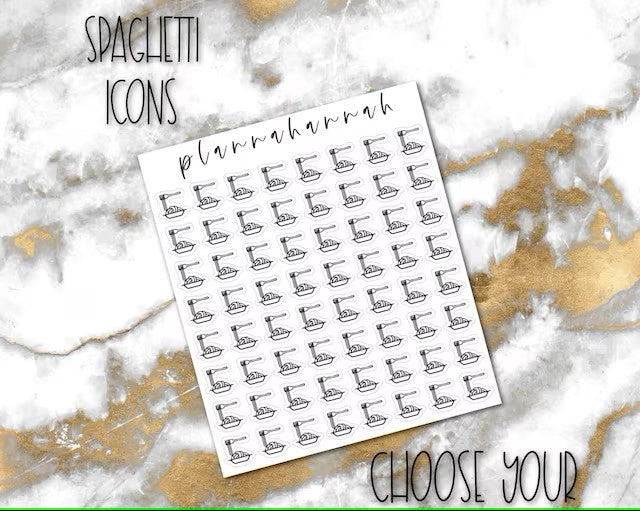 Spaghetti | Foiled Icon