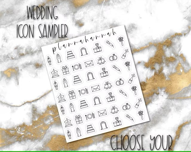 Wedding | Foiled Icon