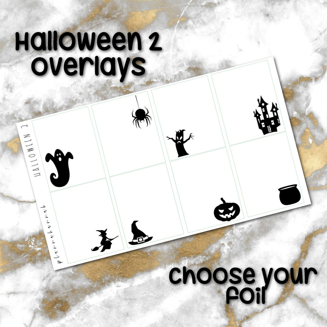Halloween 2 | Foiled Halloween Overlay