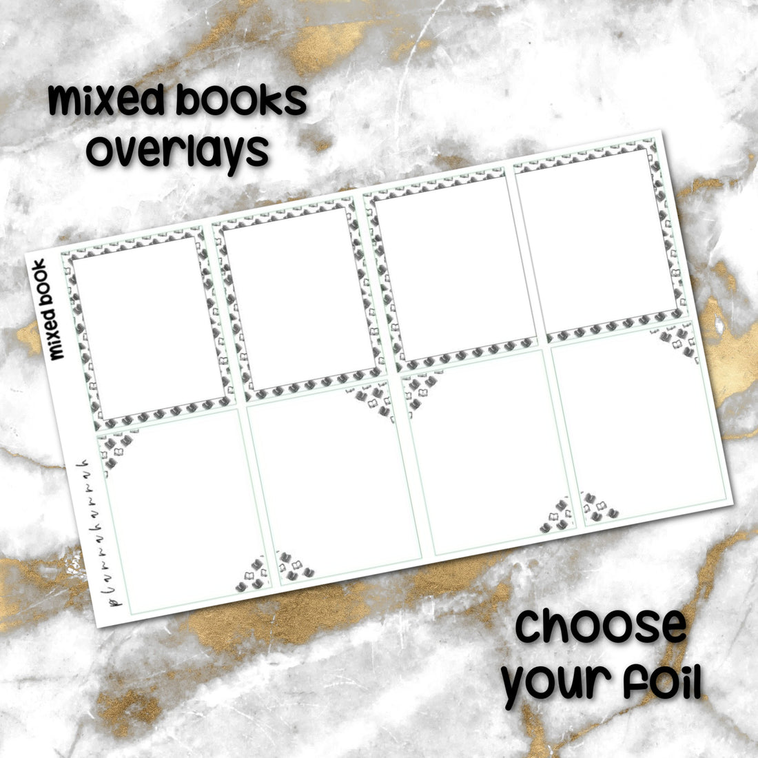 Mixed Book | Foiled Overlay