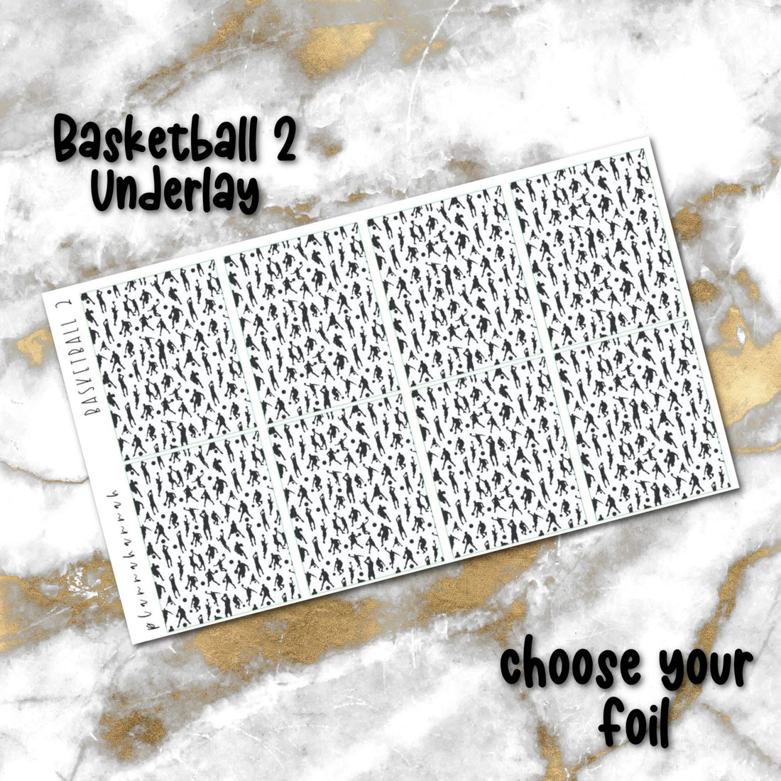 Basketball 2 | Foiled Underlay