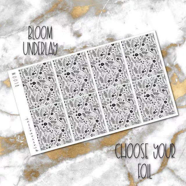 Bloom | Foiled Underlay