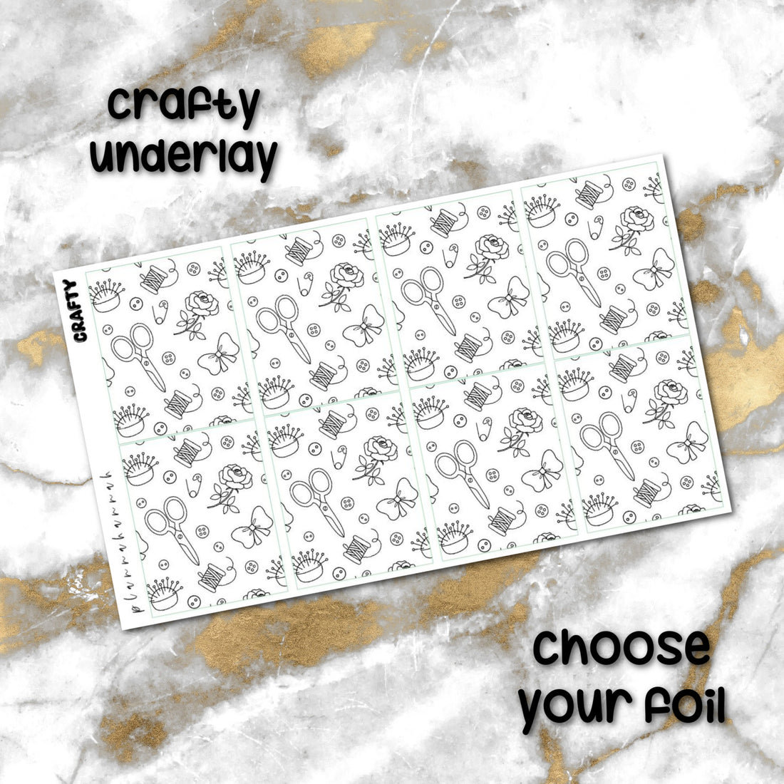Crafty | Foiled Underlay