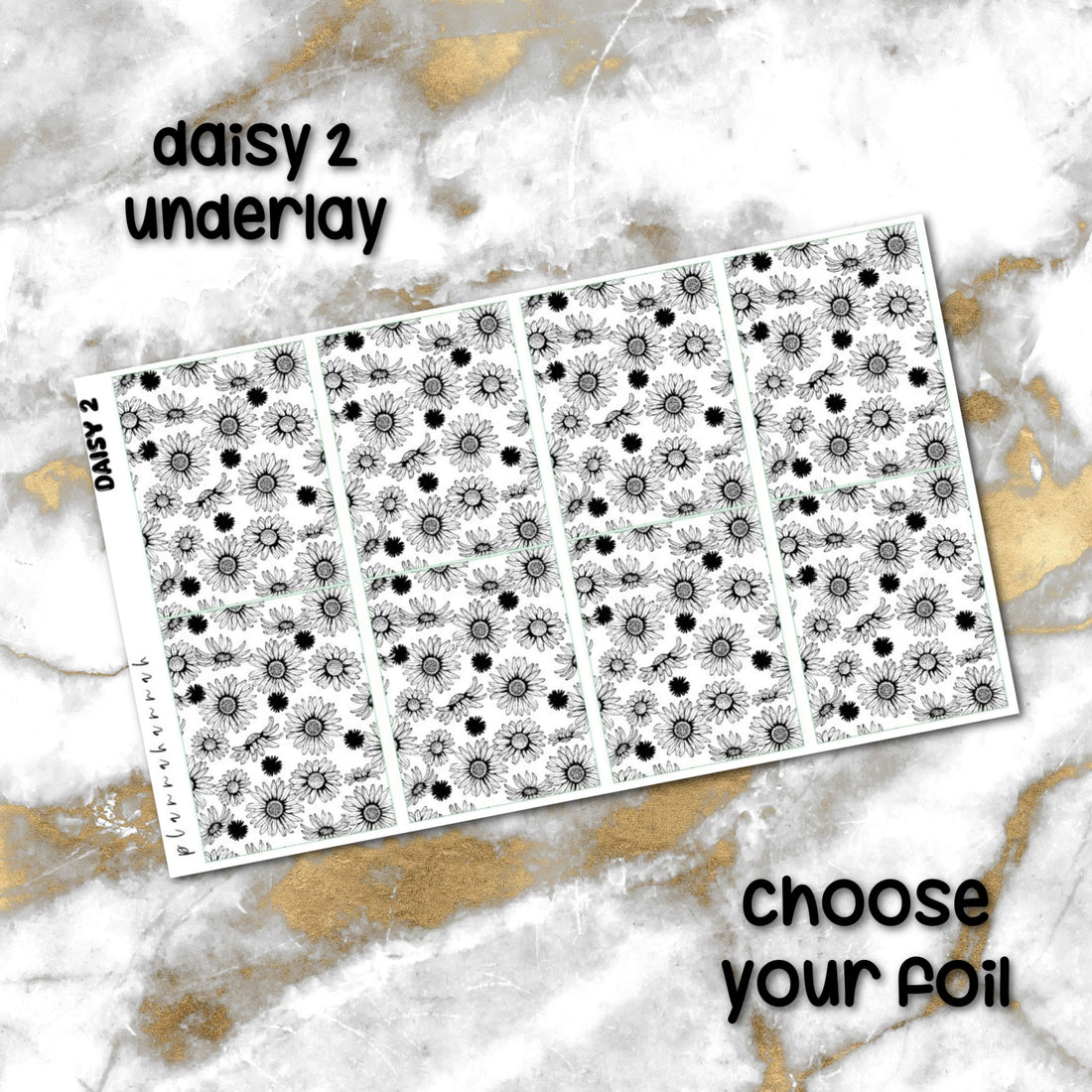 Daisy 2 | Foiled Underlay