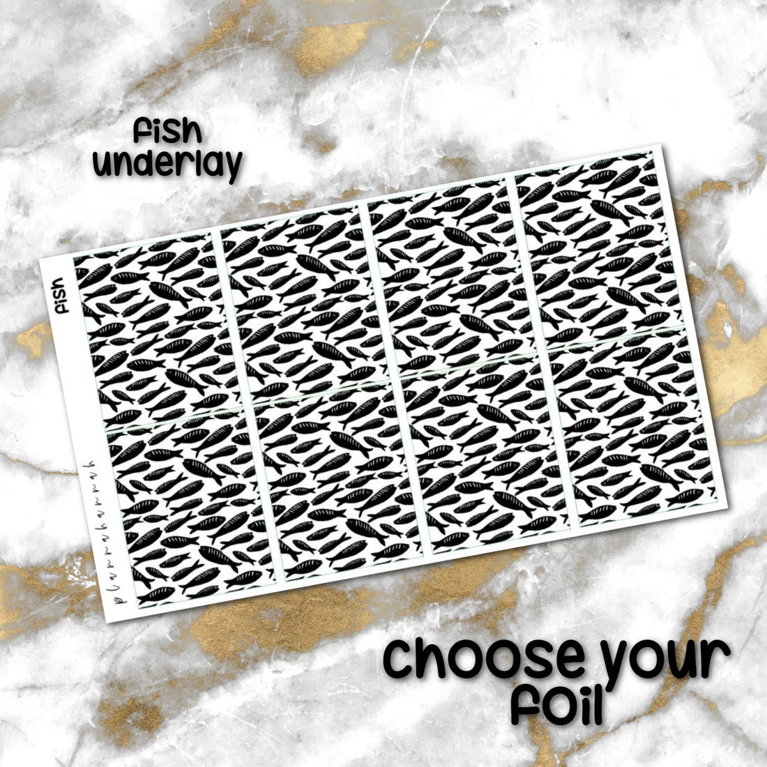 Fish | Foiled Underlay