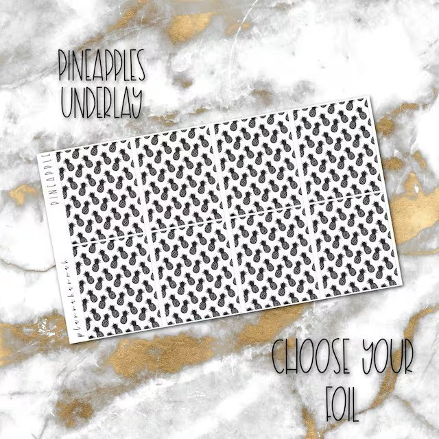 Pineapple | Foiled Underlay