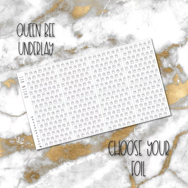 Queen Bee | Foiled Underlay