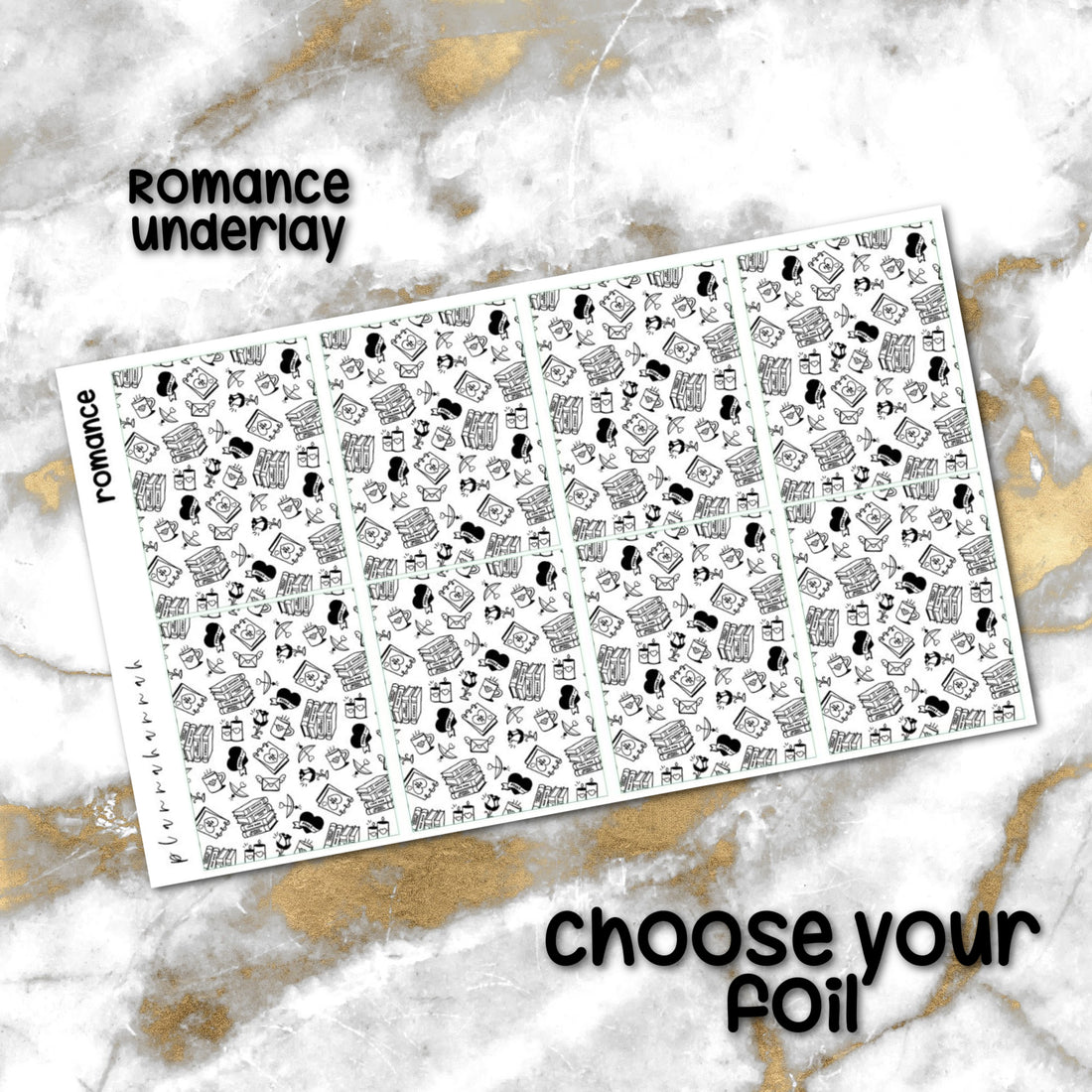 Romance | Foiled Underlay