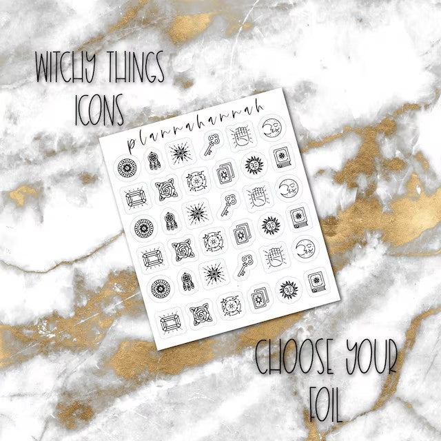Witchy Things | Foiled Icon