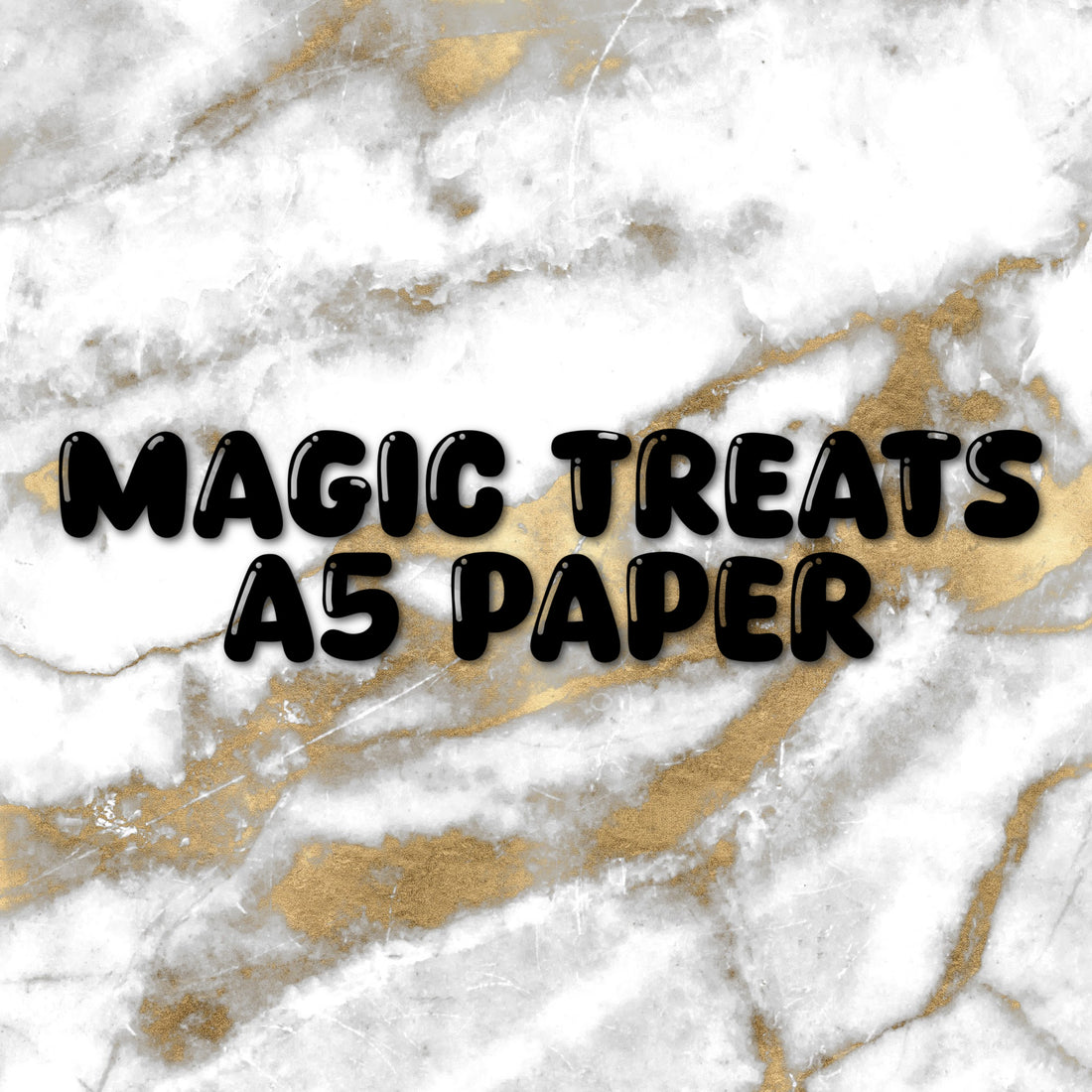Magic Treats | Foiled A5 Paper