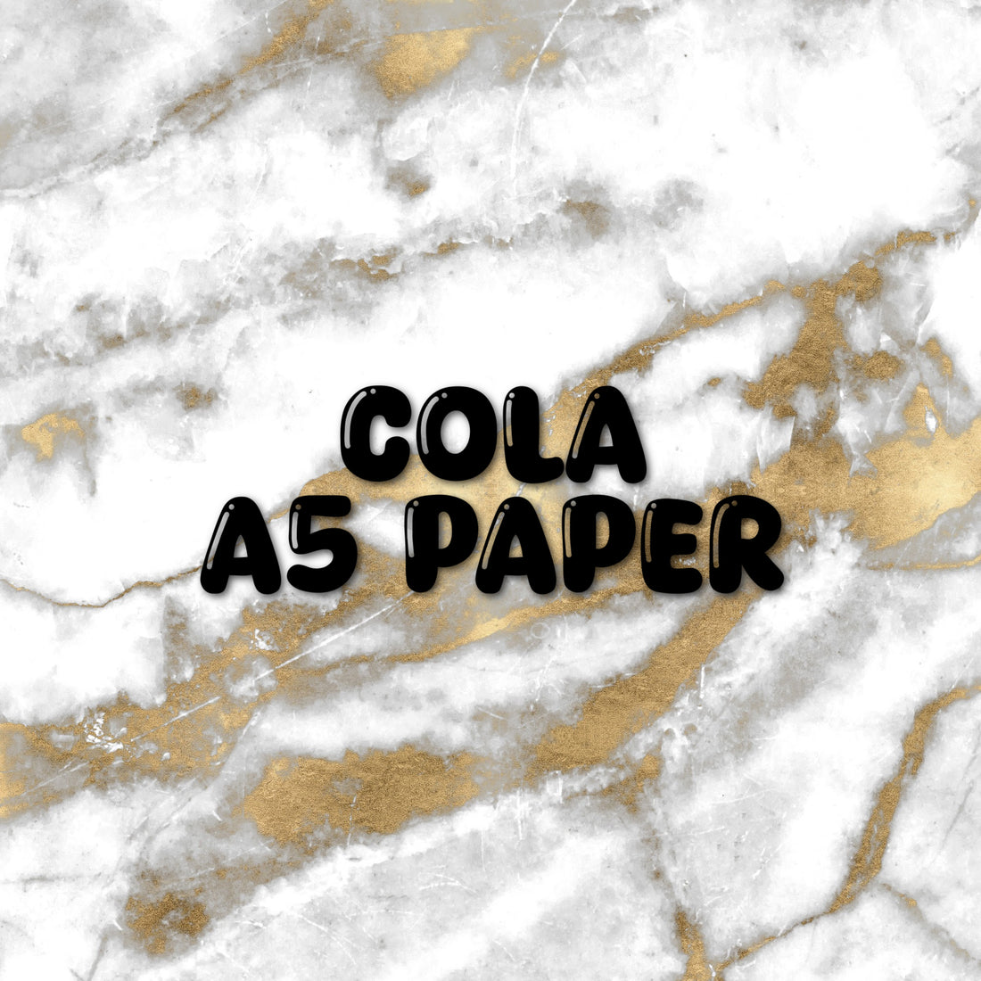 Cola | Foiled A5 Paper