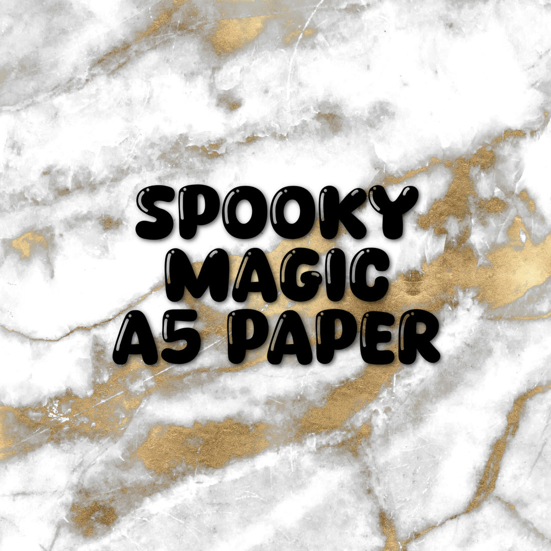Spooky Magic | Halloween Foiled A5 Paper