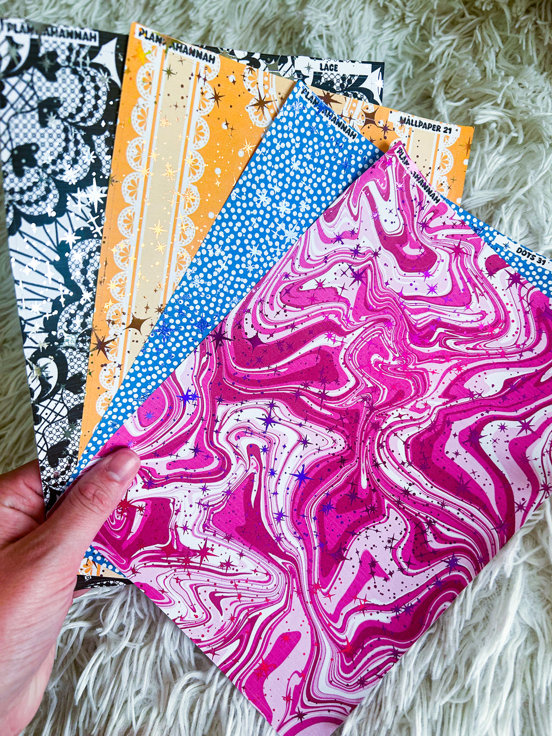 4 Piece Foiled A5 Paper Grab Bag