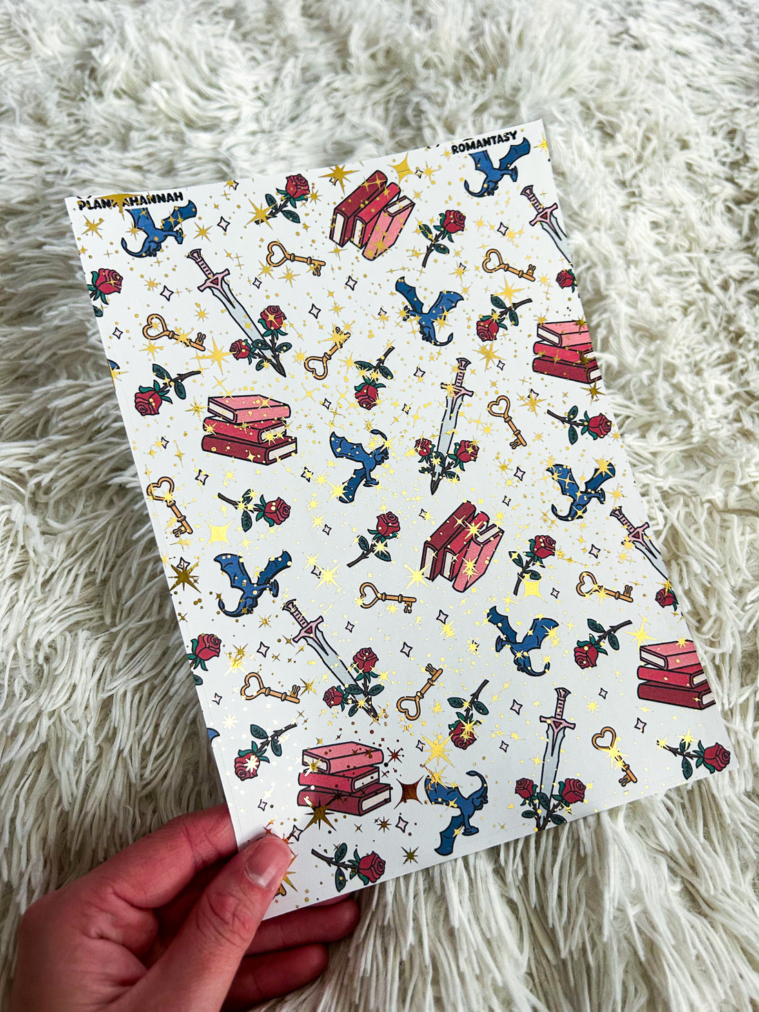 Romantasy | Foiled A5 Paper