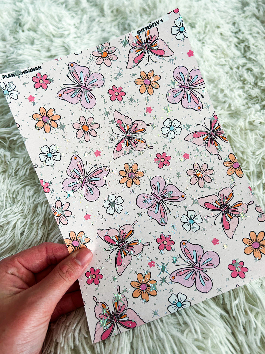Butterfly 1 | Foiled A5 Paper