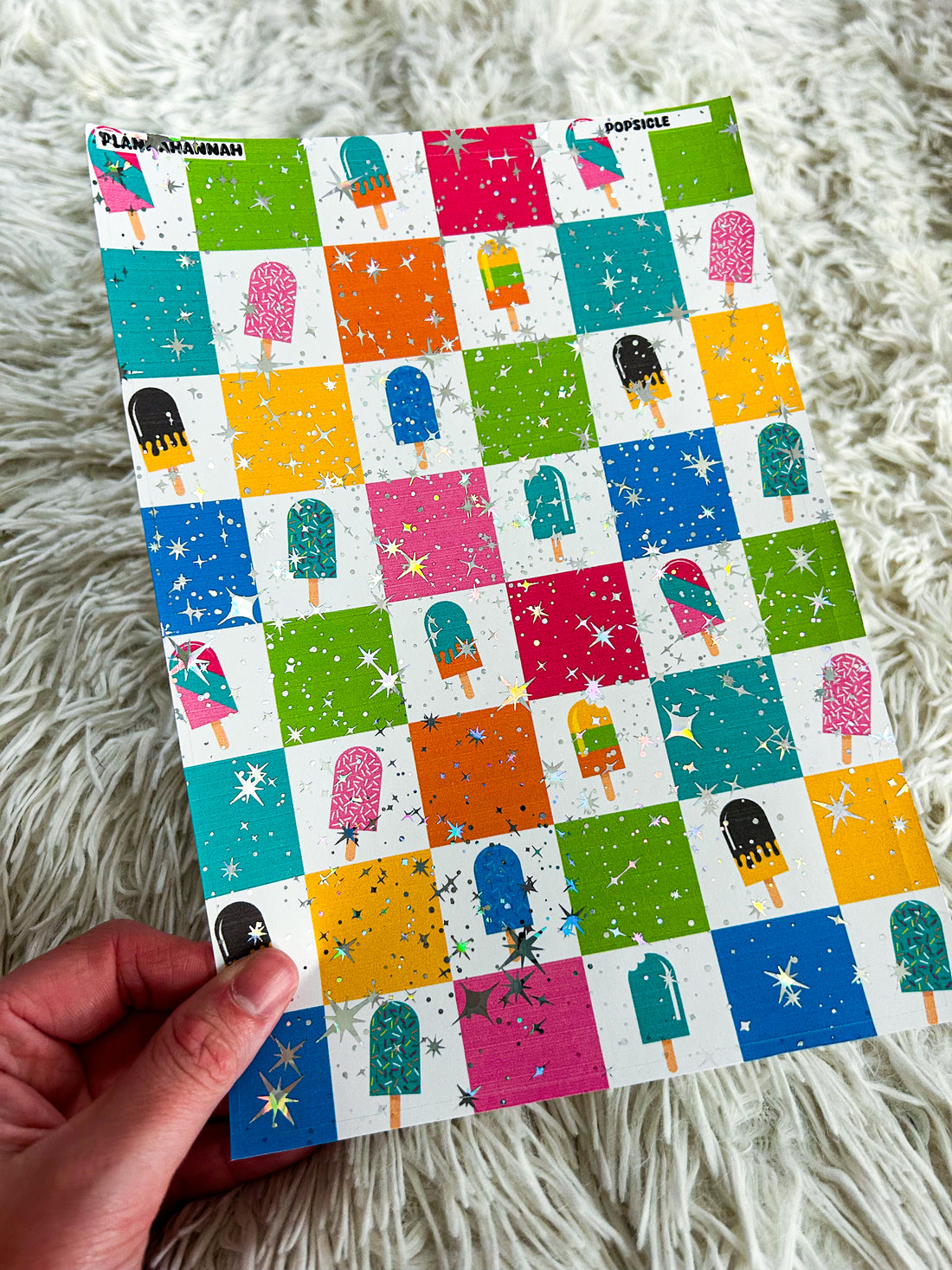 Popsicle | Foiled A5 Paper
