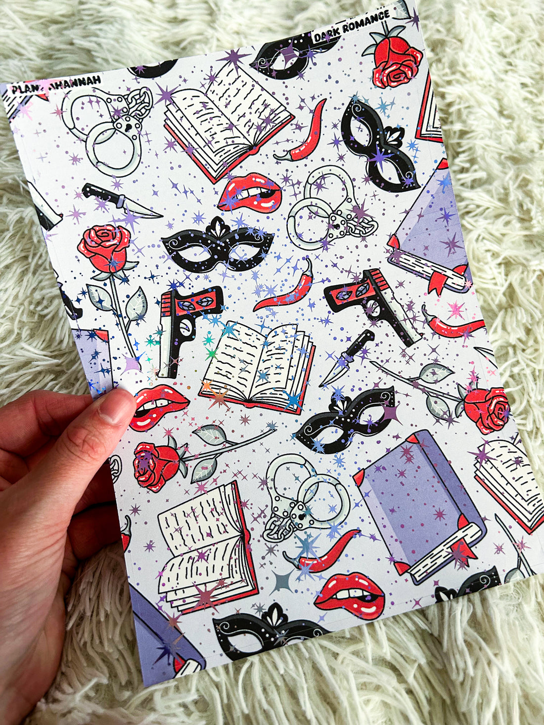 Dark Romance | Foiled A5 Paper