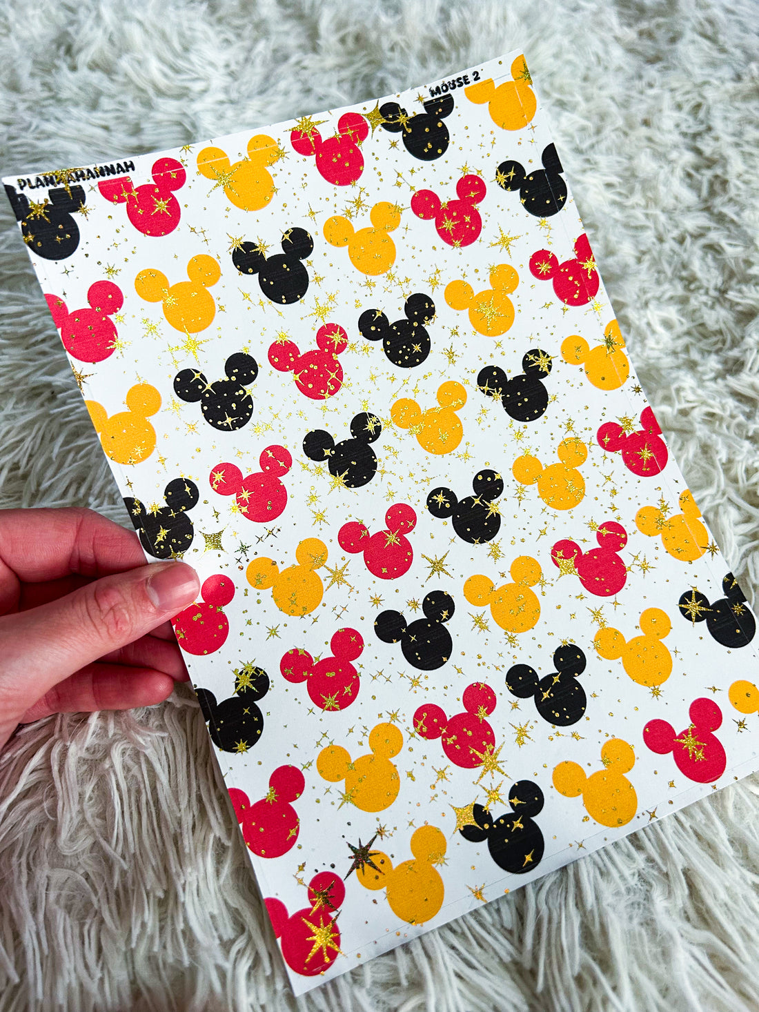 Mouse 2 | Foiled A5 Paper