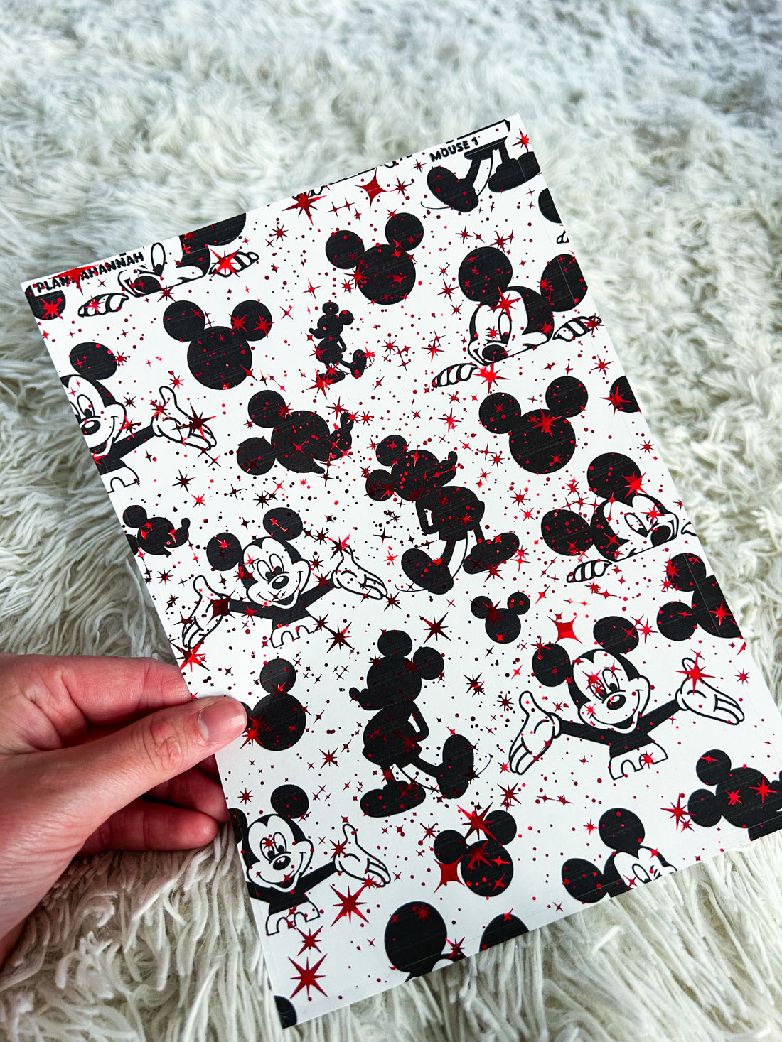 Mouse 1 | Foiled A5 Paper