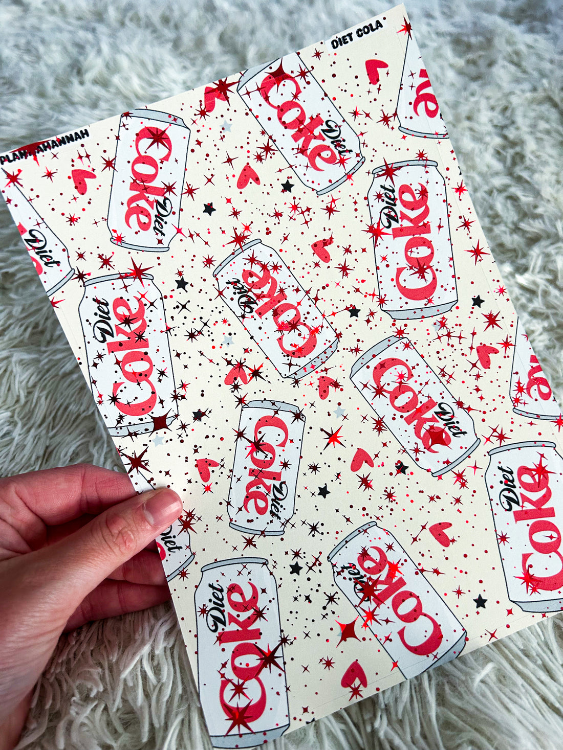 Diet Cola | Foiled A5 Paper