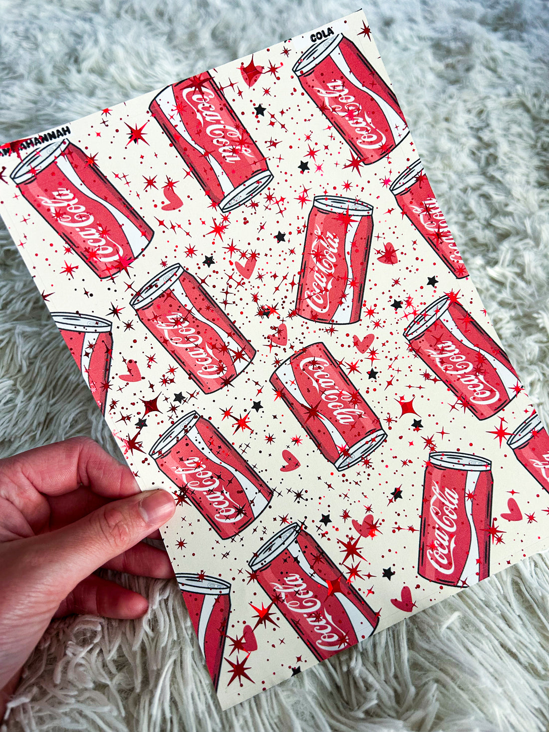 Cola | Foiled A5 Paper