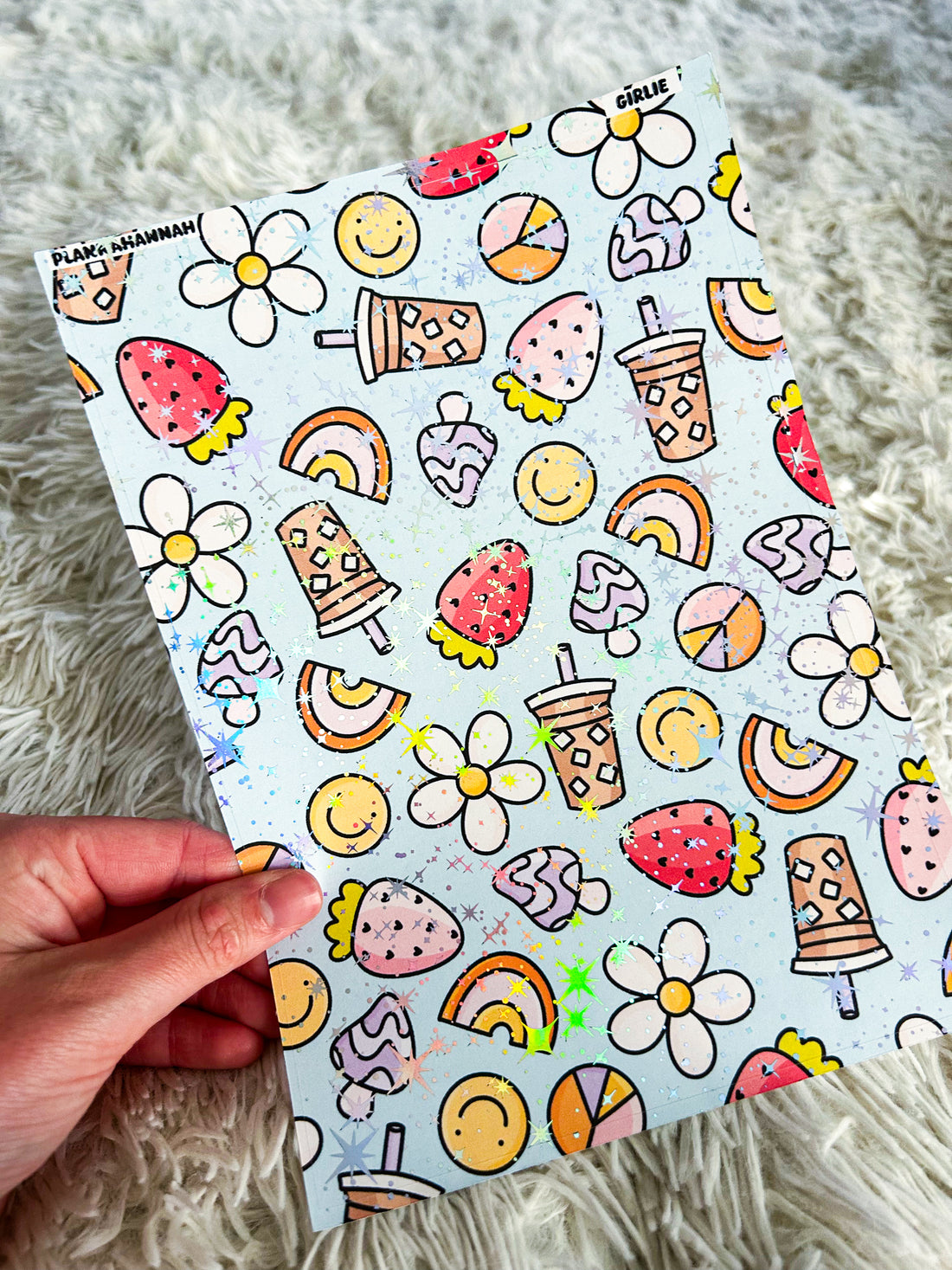 Girlie | Foiled A5 Paper