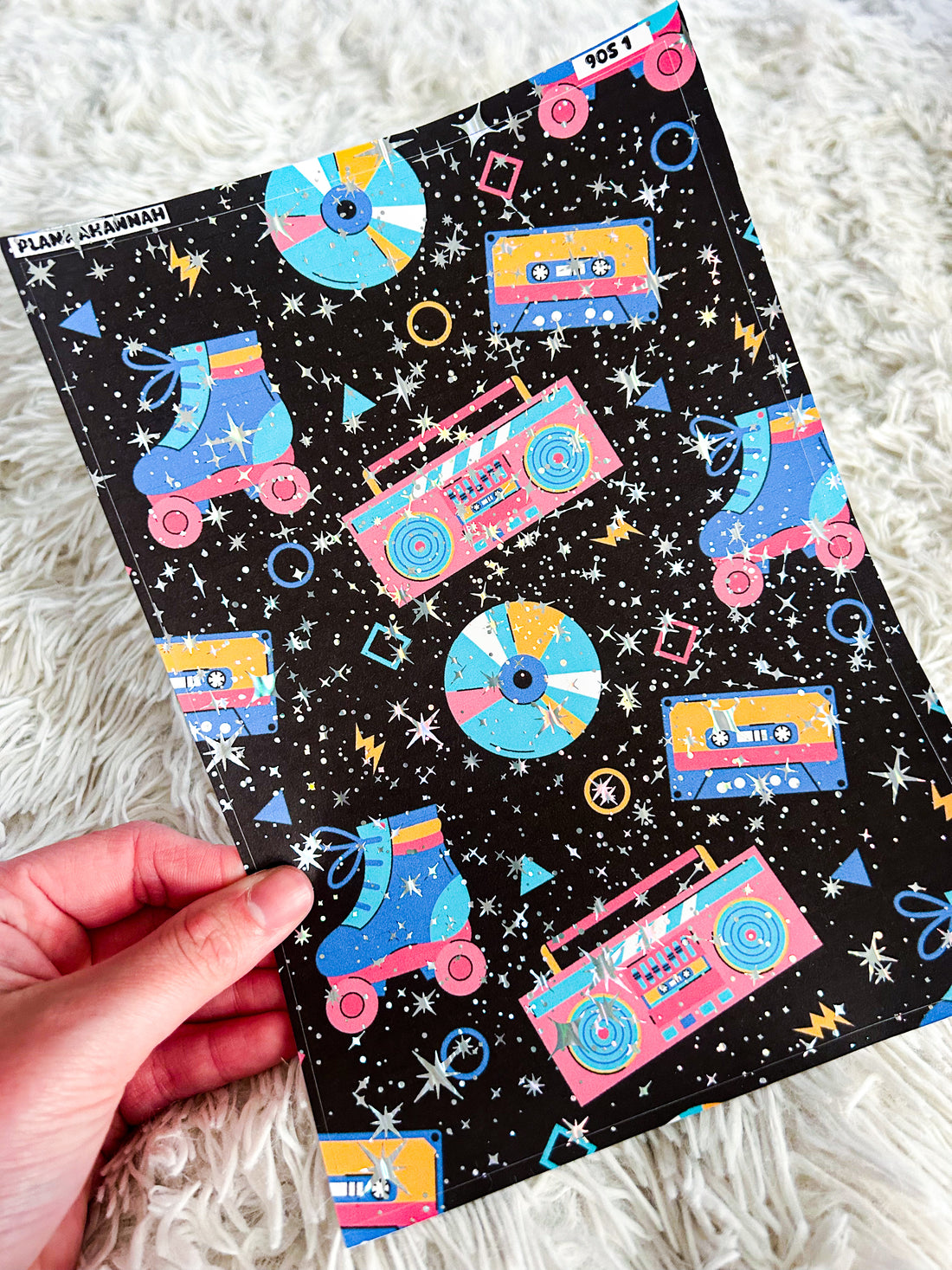 90s 1 | Foiled A5 Paper