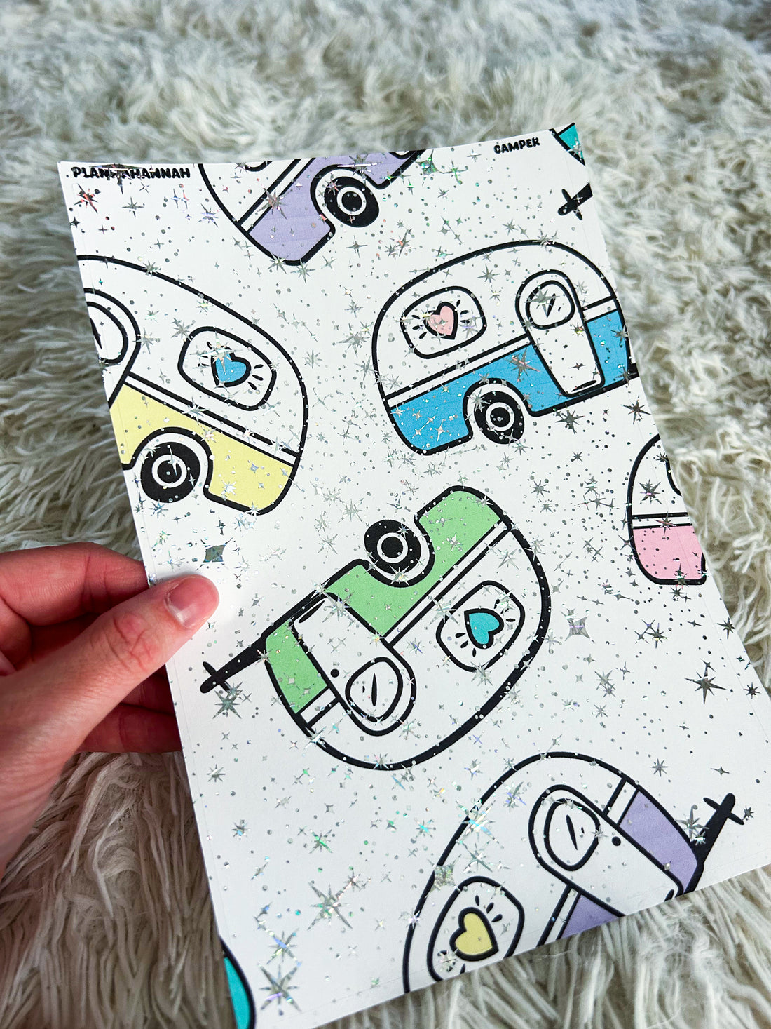 Camper | Foiled A5 Paper