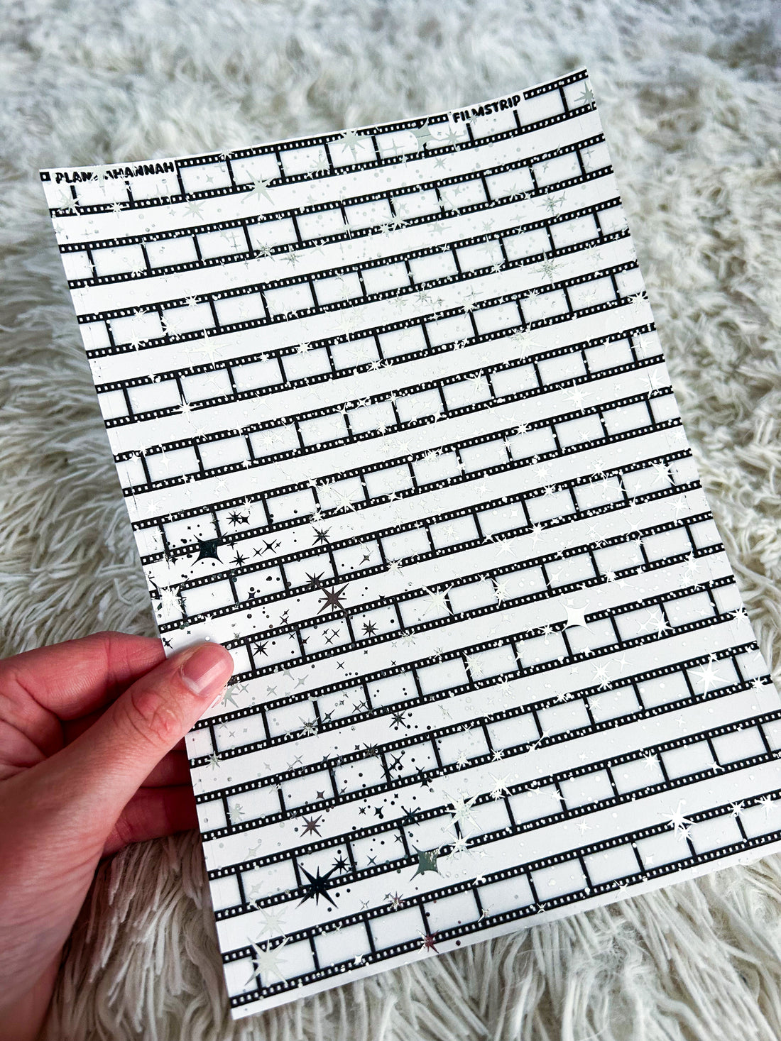 Film Strip | Foiled A5 Paper