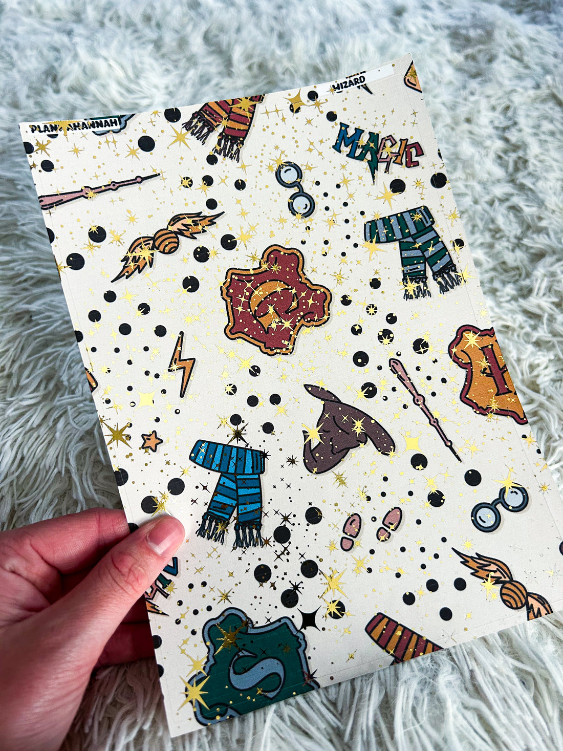Wizard | Foiled A5 Paper