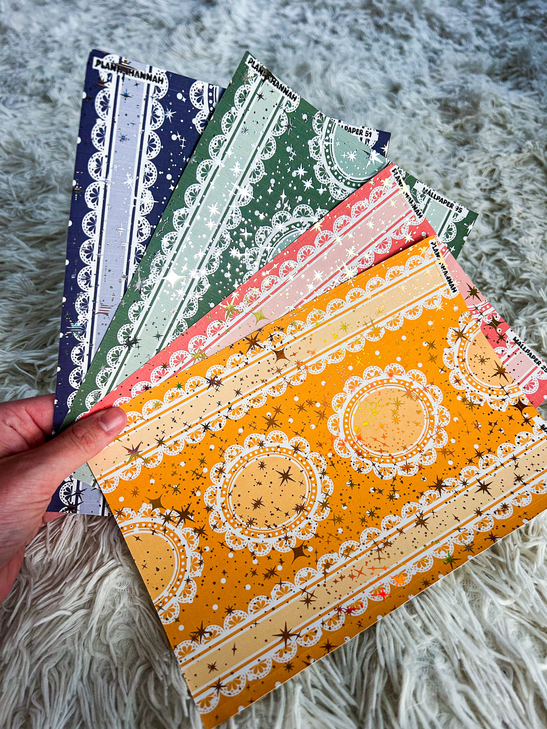 Wallpaper | Foiled A5 Paper Bundle