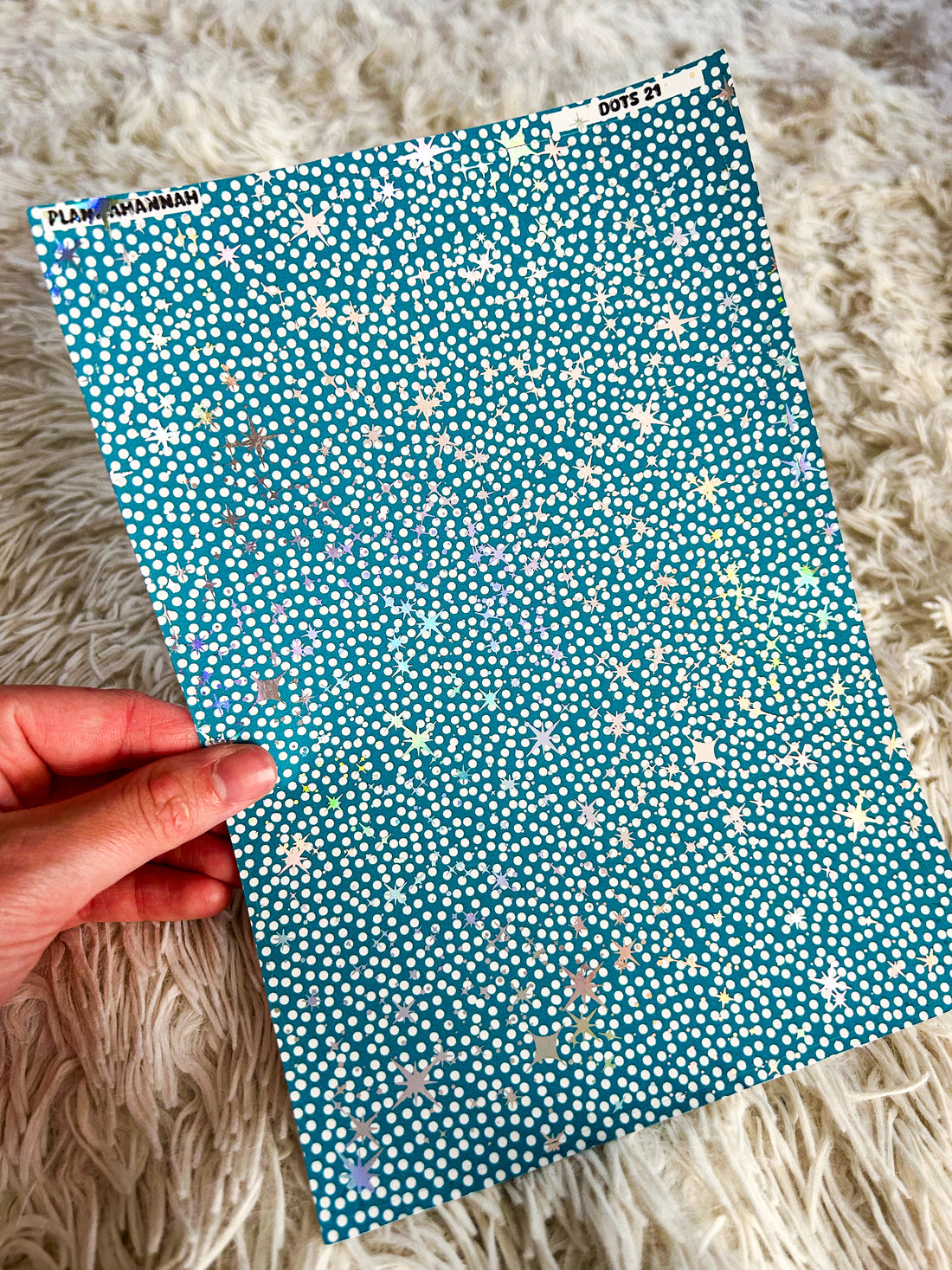 Teal | Foiled A5 Paper