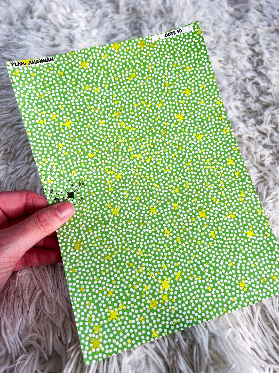 Green | Foiled A5 Paper