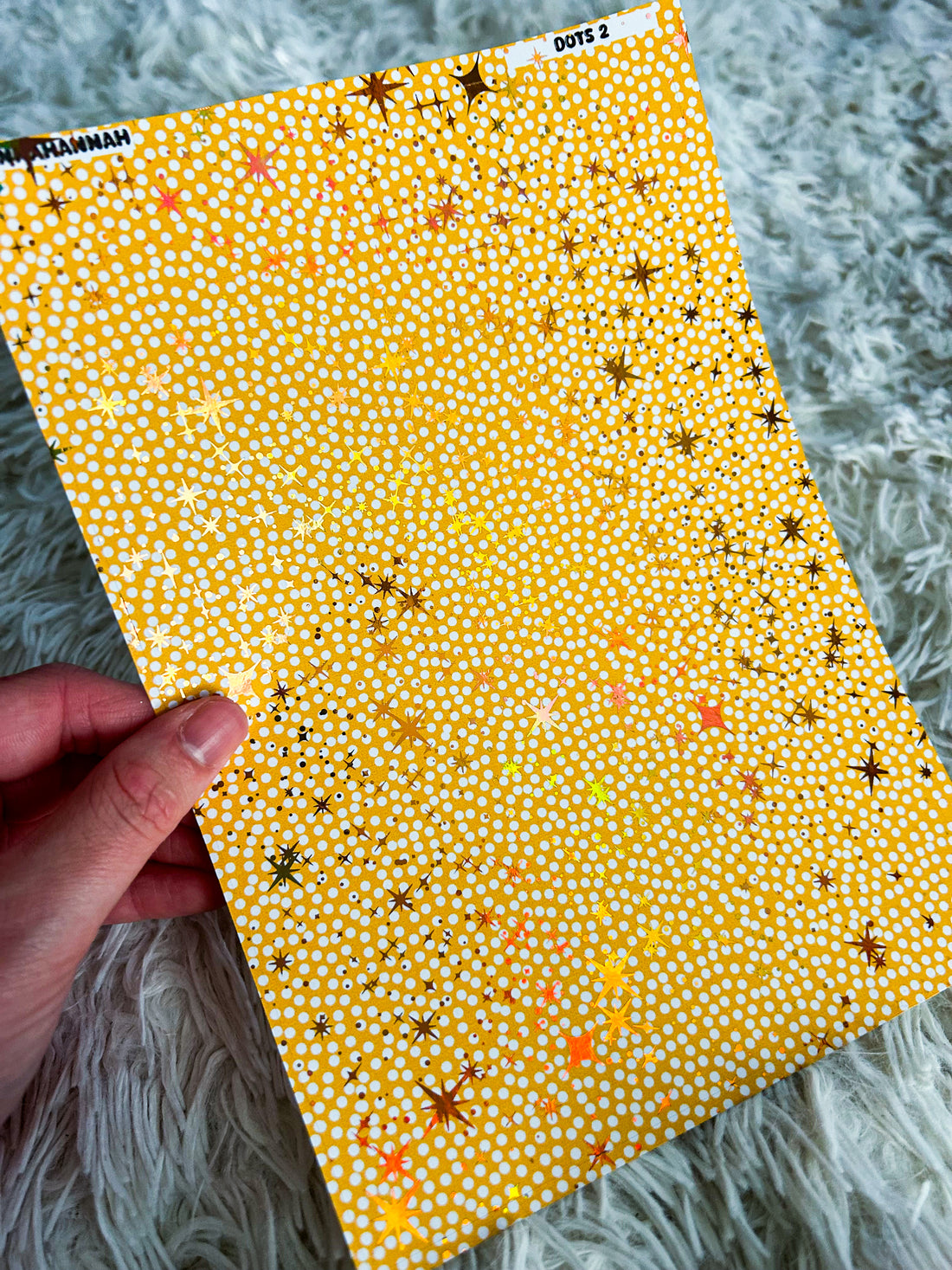 Orange | Foiled A5 Paper