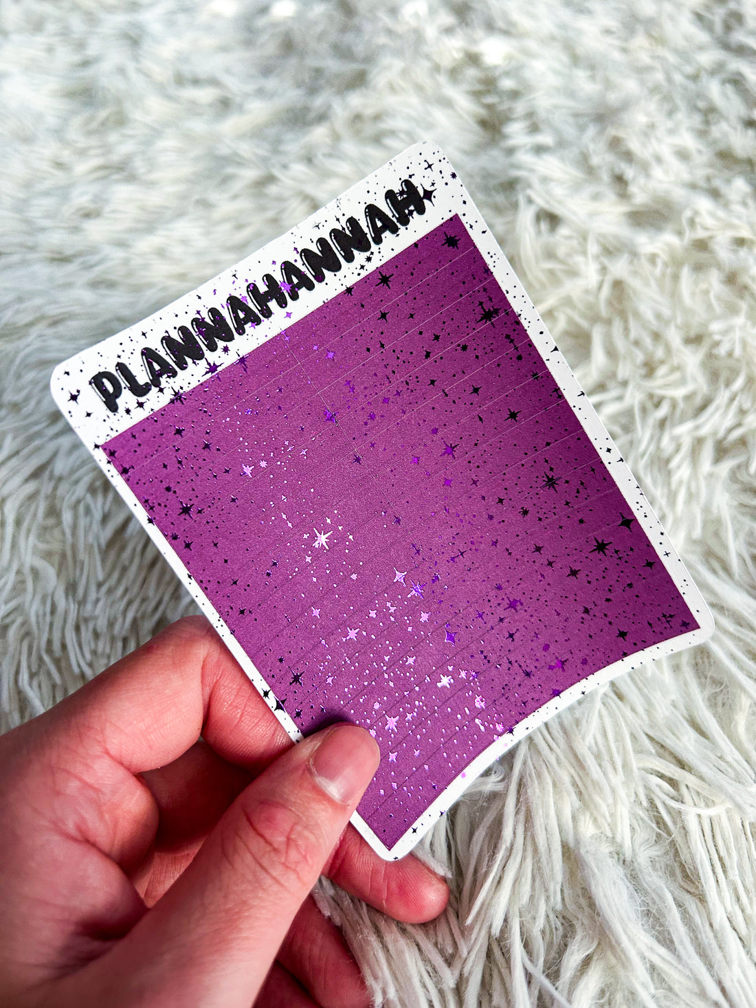 Plum | Foiled Headers