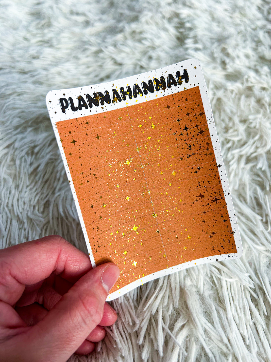 Burnt Orange | Foiled Headers