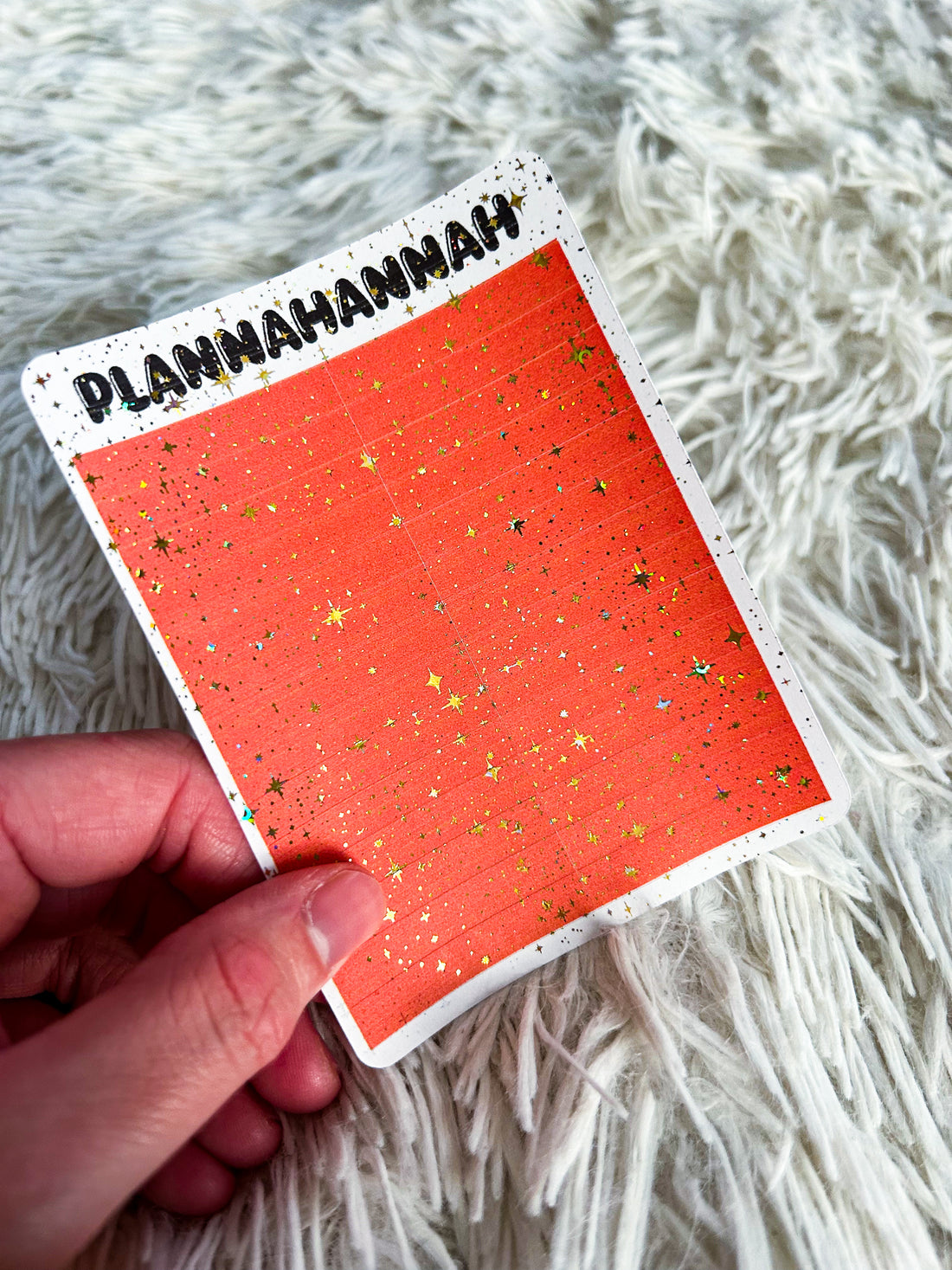 Orange | Foiled Headers