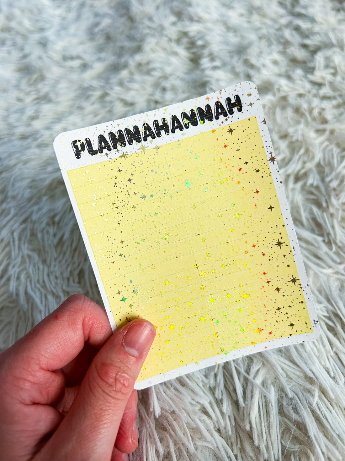 Yellow | Foiled Headers