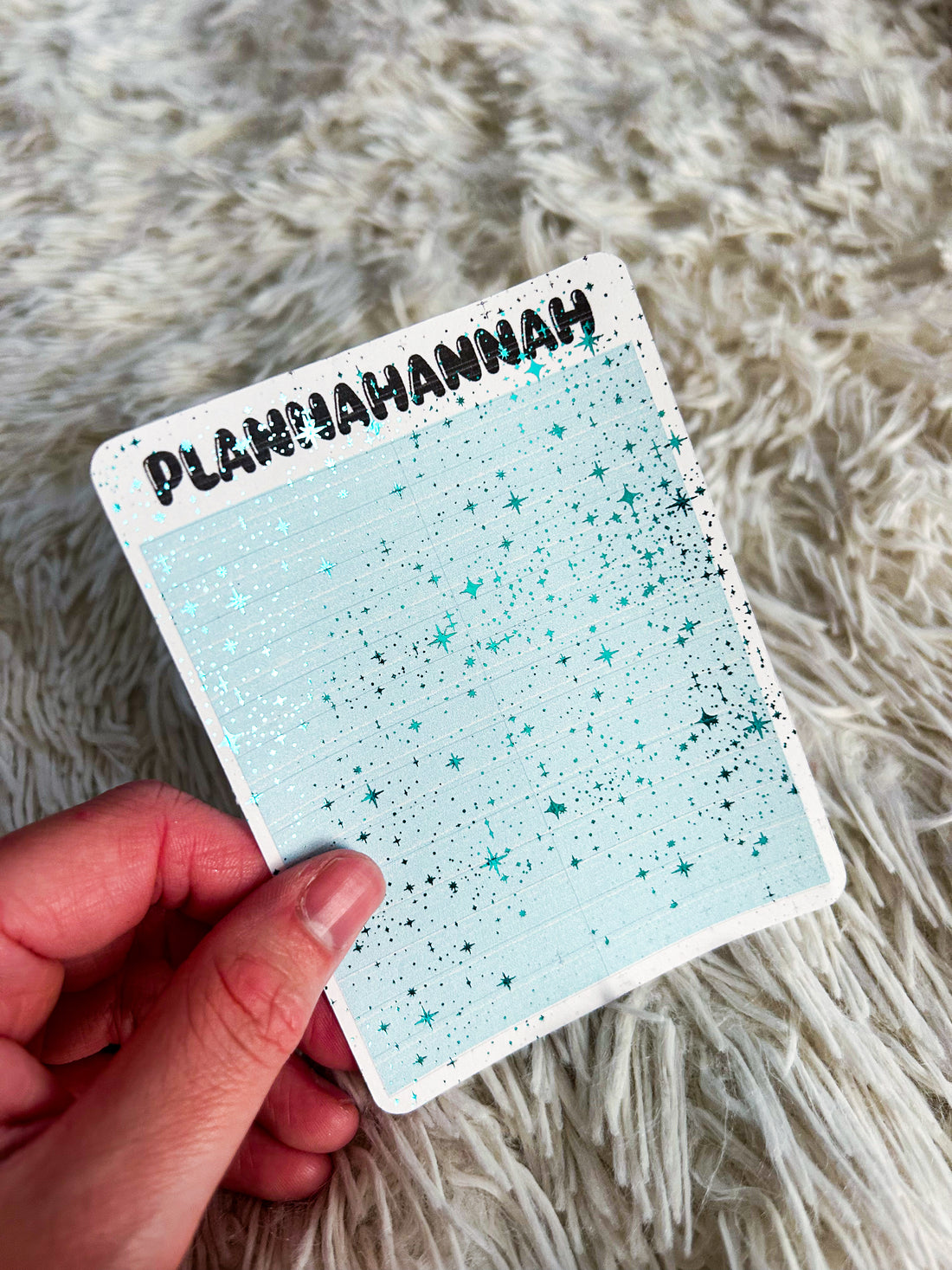 Sky Blue | Foiled Headers