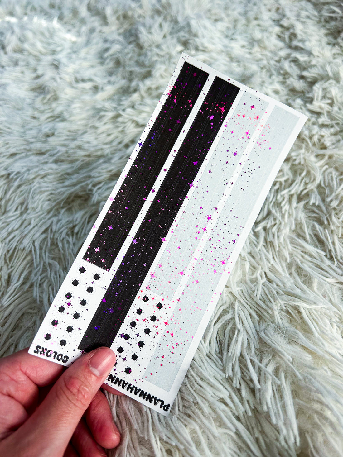Black & White | Foiled Washi